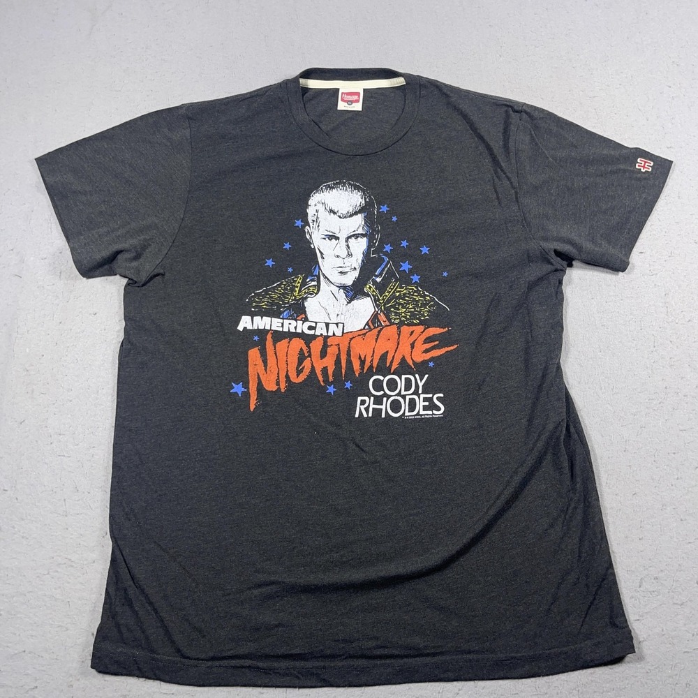Cody Rhodes American Nightmare Shirt Mens XL Homage Wrestling Graphic Tee AEW